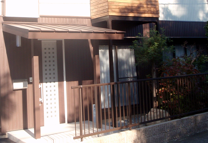 施工例 玄関ポーチ